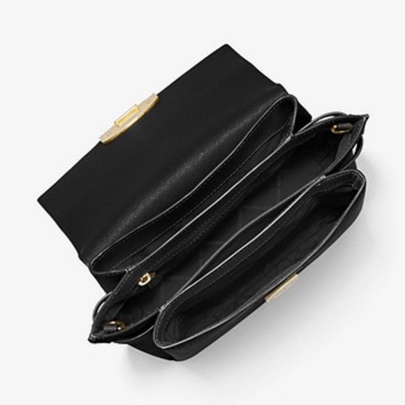 Michael Kors Black Leather Satchel - Picture 2 of 15